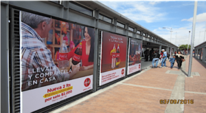 estaciones de transporte masivo en Colombia